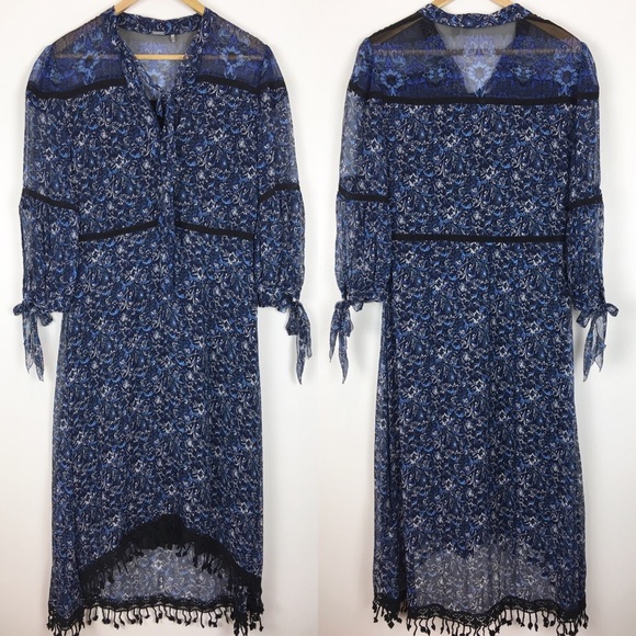 Elie Tahari Dresses & Skirts - Elie Tahari 100% Silk Dress Blue